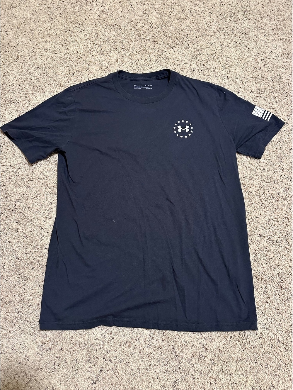 Under Armour Freedom Graphic T-Shirt Black XL